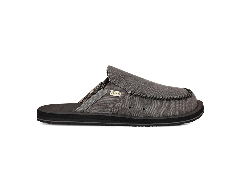 Men's Sanuk You Got My Back Soft Top Hemp Dark Grey