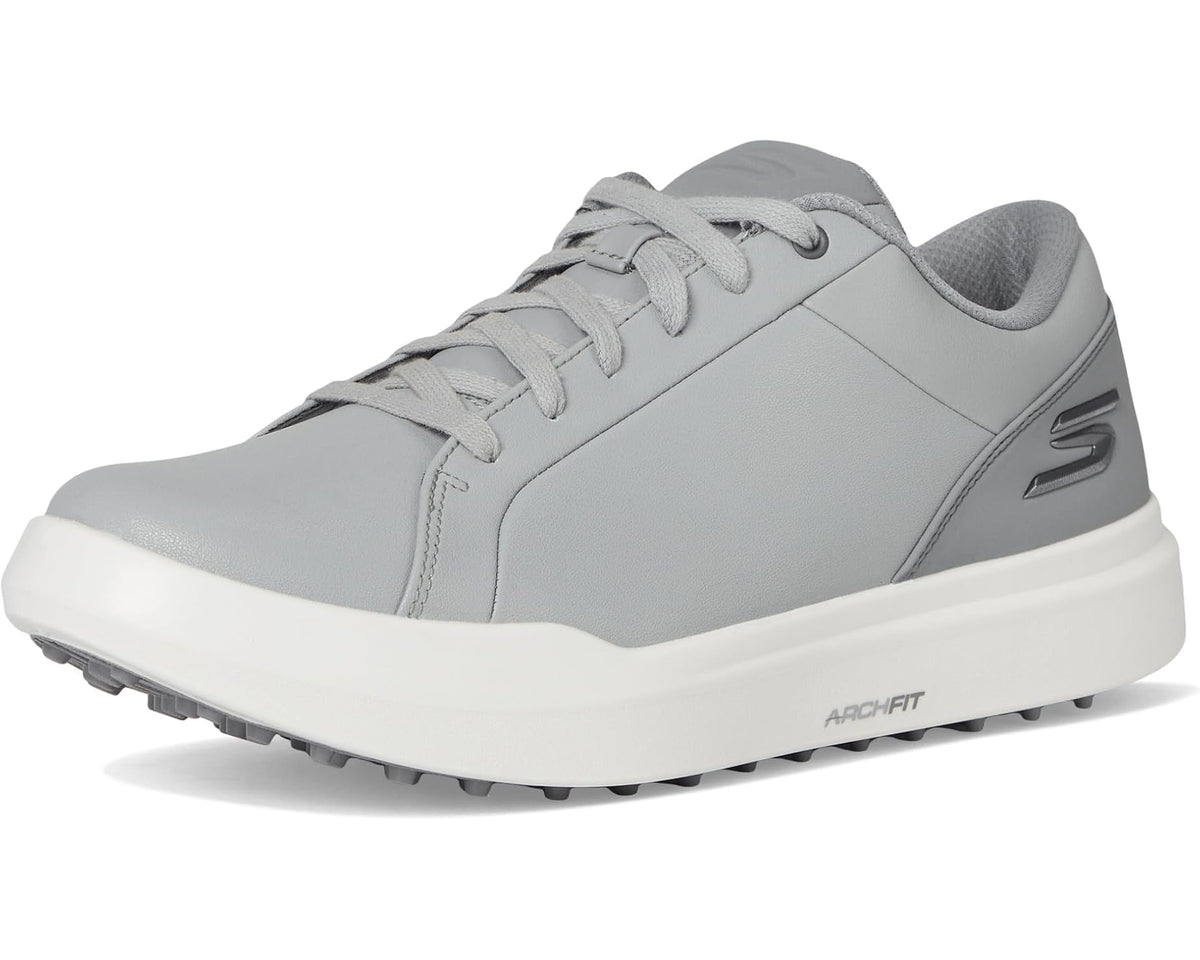 Men's Skechers GO GOLF Drive 6 Relaxed Fit Spikeless Golf Shoe Gray