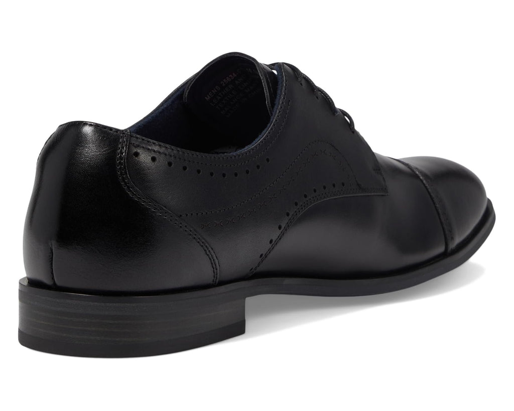 Men's Stacy Adams Bryant Cap Toe Lace-Up Black