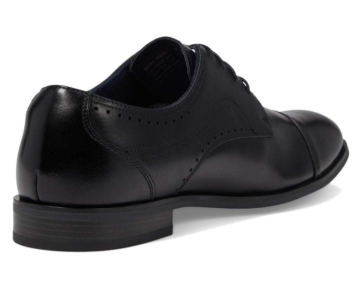 Men's Stacy Adams Bryant Cap Toe Lace-Up Black