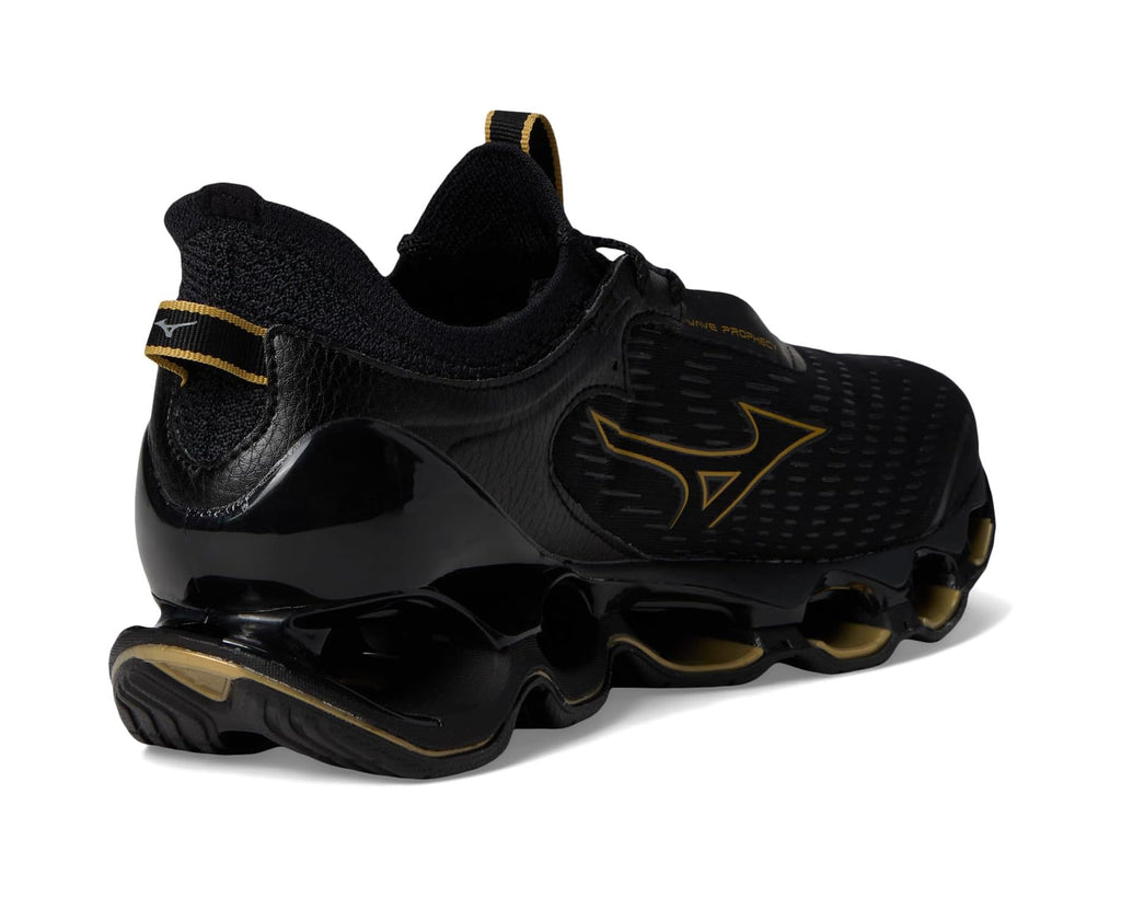 Men's Mizuno Wave Prophecy 14 Black/Gold