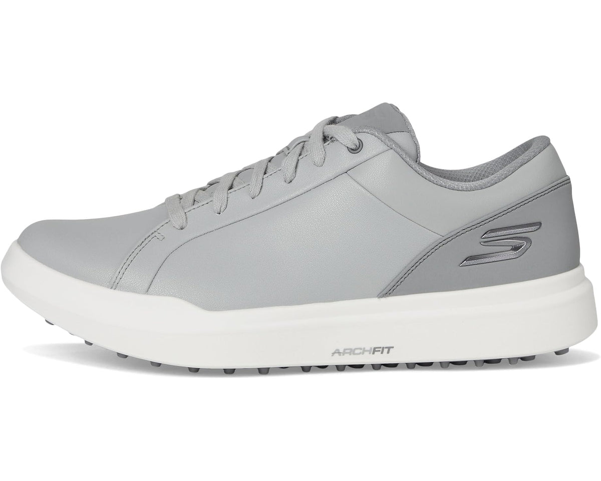 Men's Skechers GO GOLF Drive 6 Relaxed Fit Spikeless Golf Shoe Gray
