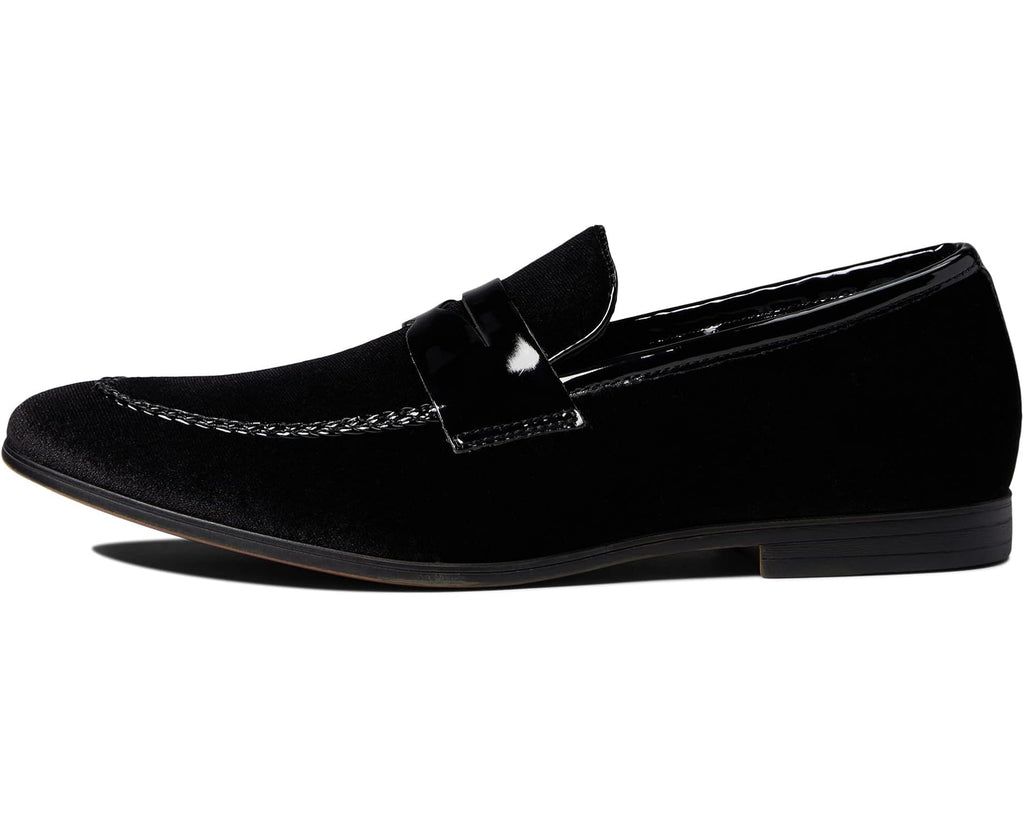 Men's Steve Madden Crescent Black Velvet