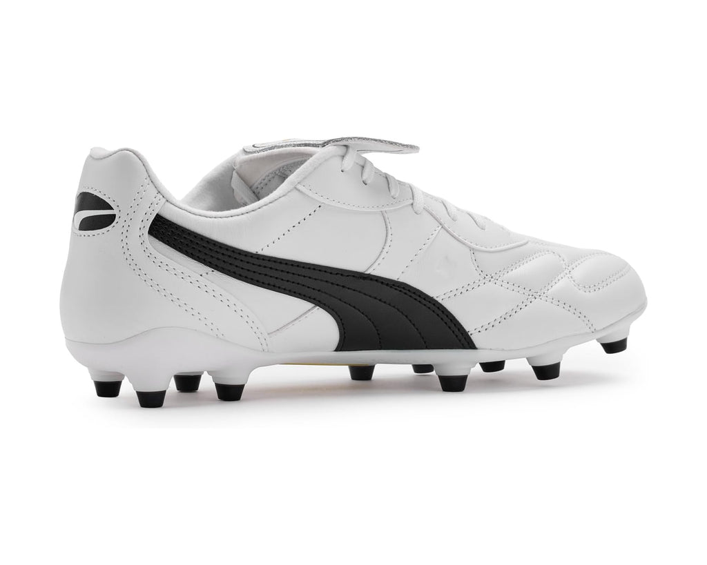 Men's PUMA King Top Firm, Artificial Ground Soccer Cleats White/Black