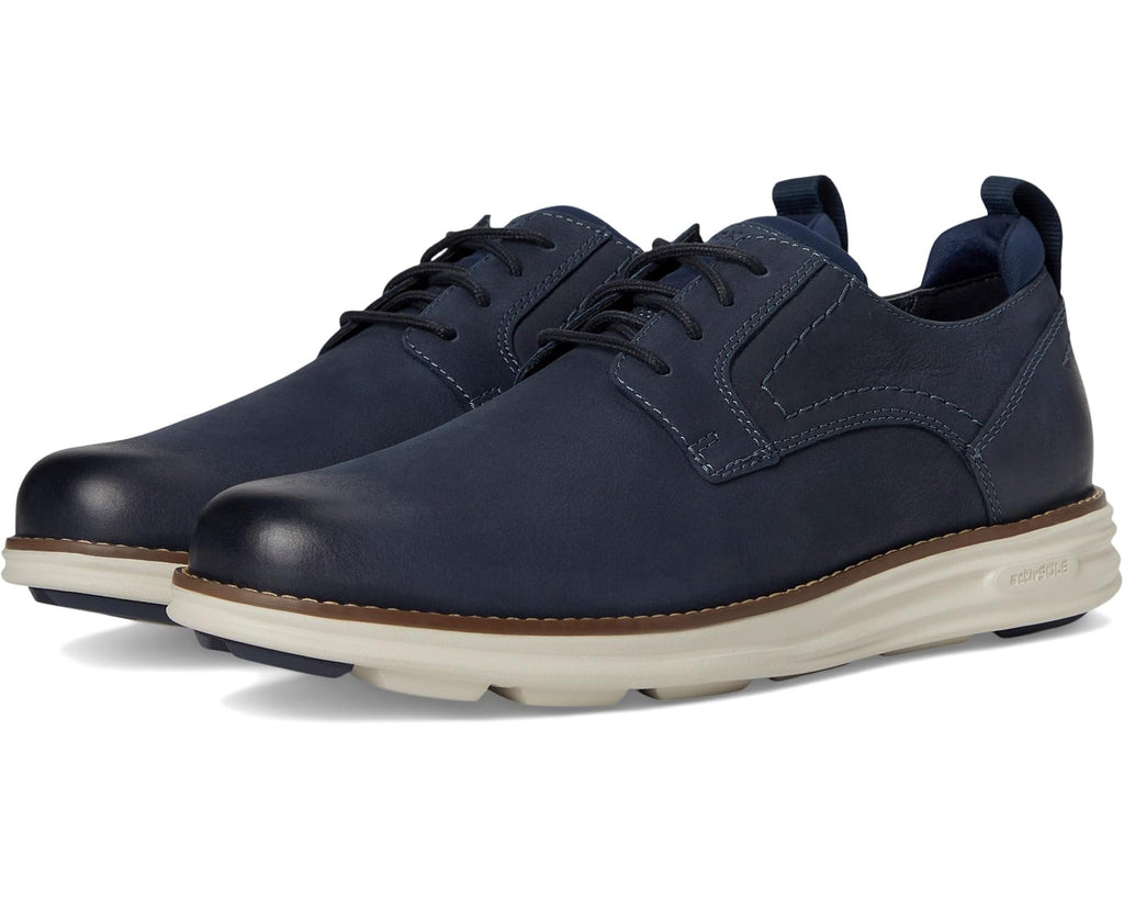 Men's Rockport Canton Dark Blue Leather