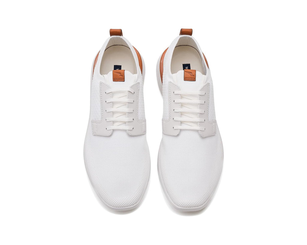 Men's Wolf & Shepherd Swiftknit Derby White