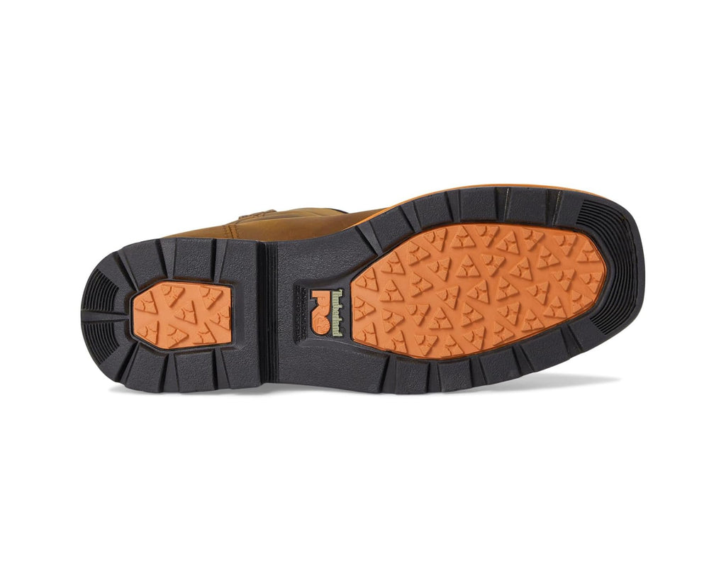 Men's Timberland PRO True Grit BOA Pull-On Composite Safety Toe Waterproof Earth Bandit Brown