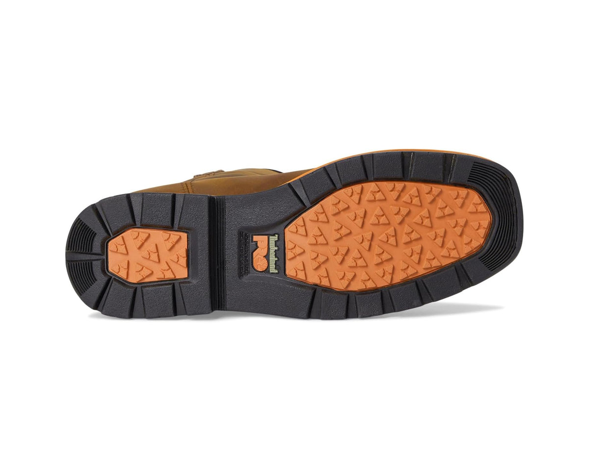 Men's Timberland PRO True Grit BOA Pull-On Composite Safety Toe Waterproof Earth Bandit Brown
