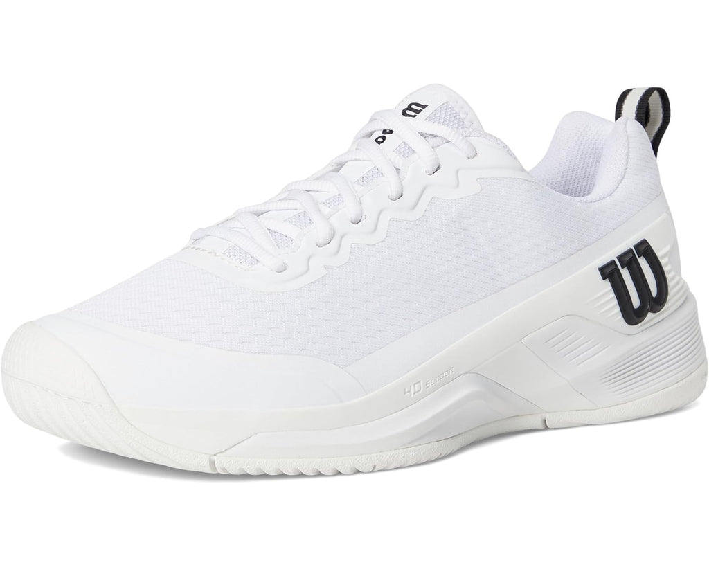 Men's Wilson Rush Pro 4.5 Wide Toe Box White