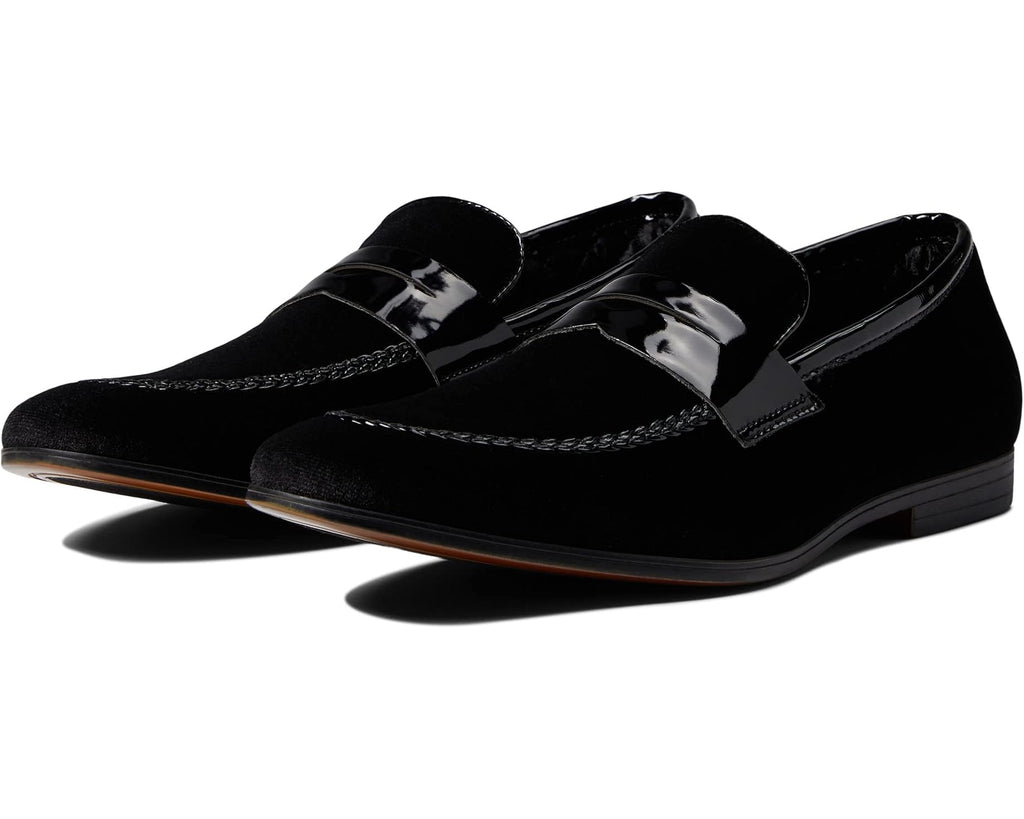 Men's Steve Madden Crescent Black Velvet