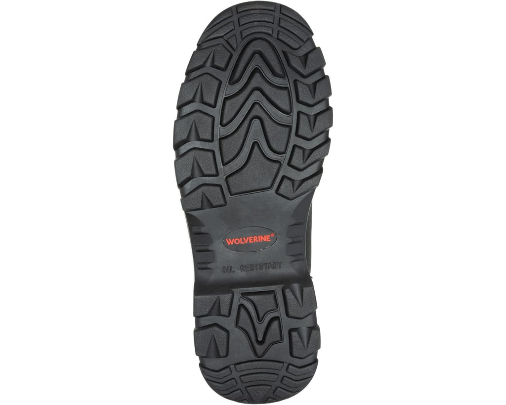 Men's Wolverine Carlsbad Waterproof 6 Steel Toe Work Boot Black