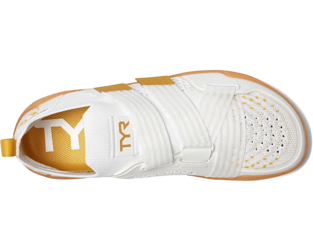 Men's TYR Dz Bf Stabstrap White/Gold