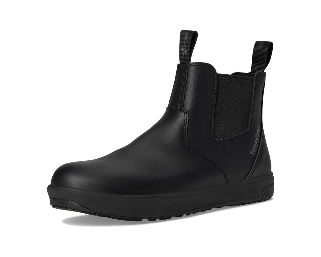 Men's Timberland PRO Berkley Chelsea Composite Safety Toe Static Dissipative Black