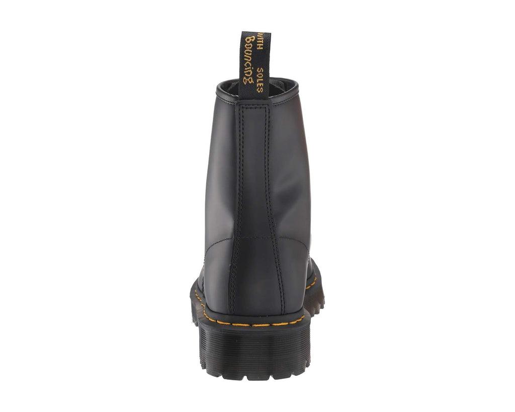 Unisex Dr. Martens 1460 Bex Smooth Leather Lace Up Boots Black Smooth