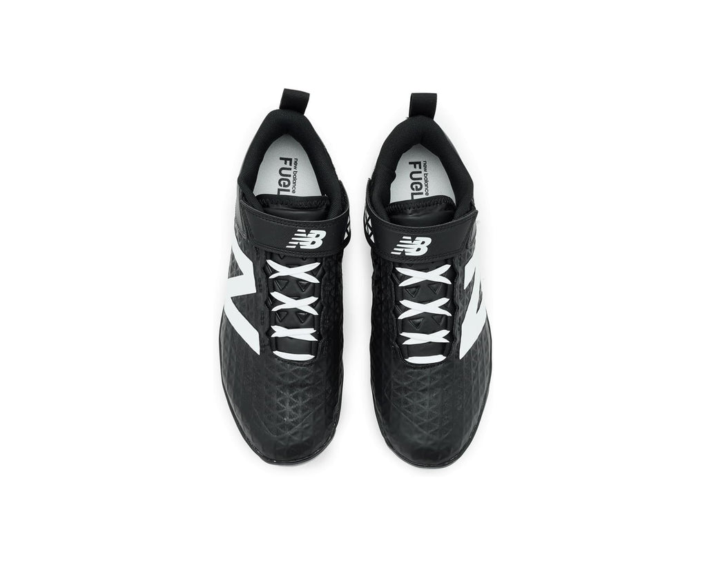 Men's New Balance Fuelcell 4040 V8 Molded Baseball Cleats Black/White