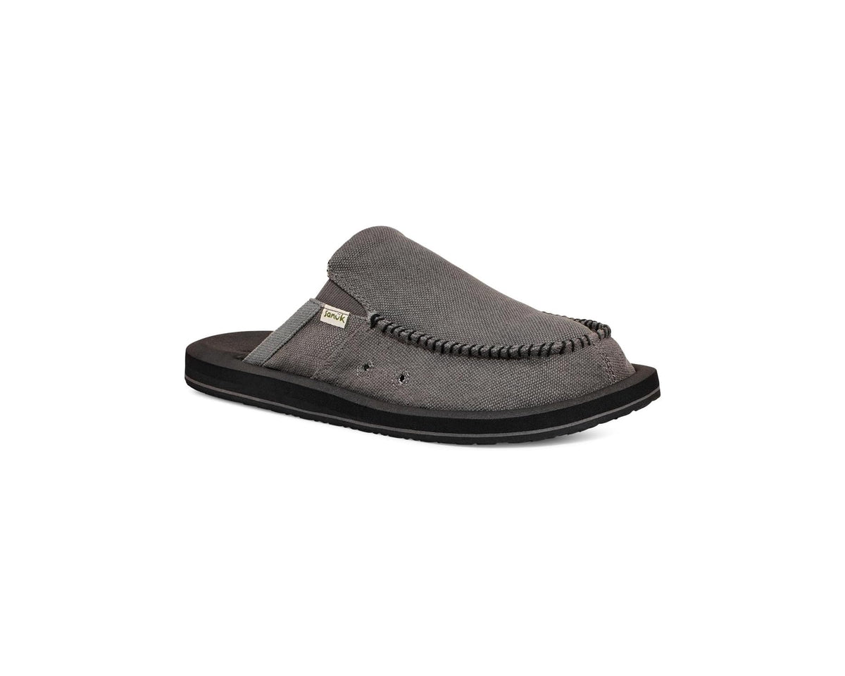 Men's Sanuk You Got My Back Soft Top Hemp Dark Grey