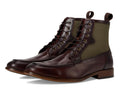 Men's Stacy Adams Brumley Moc Toe Lace-Up Boots Brown Multi