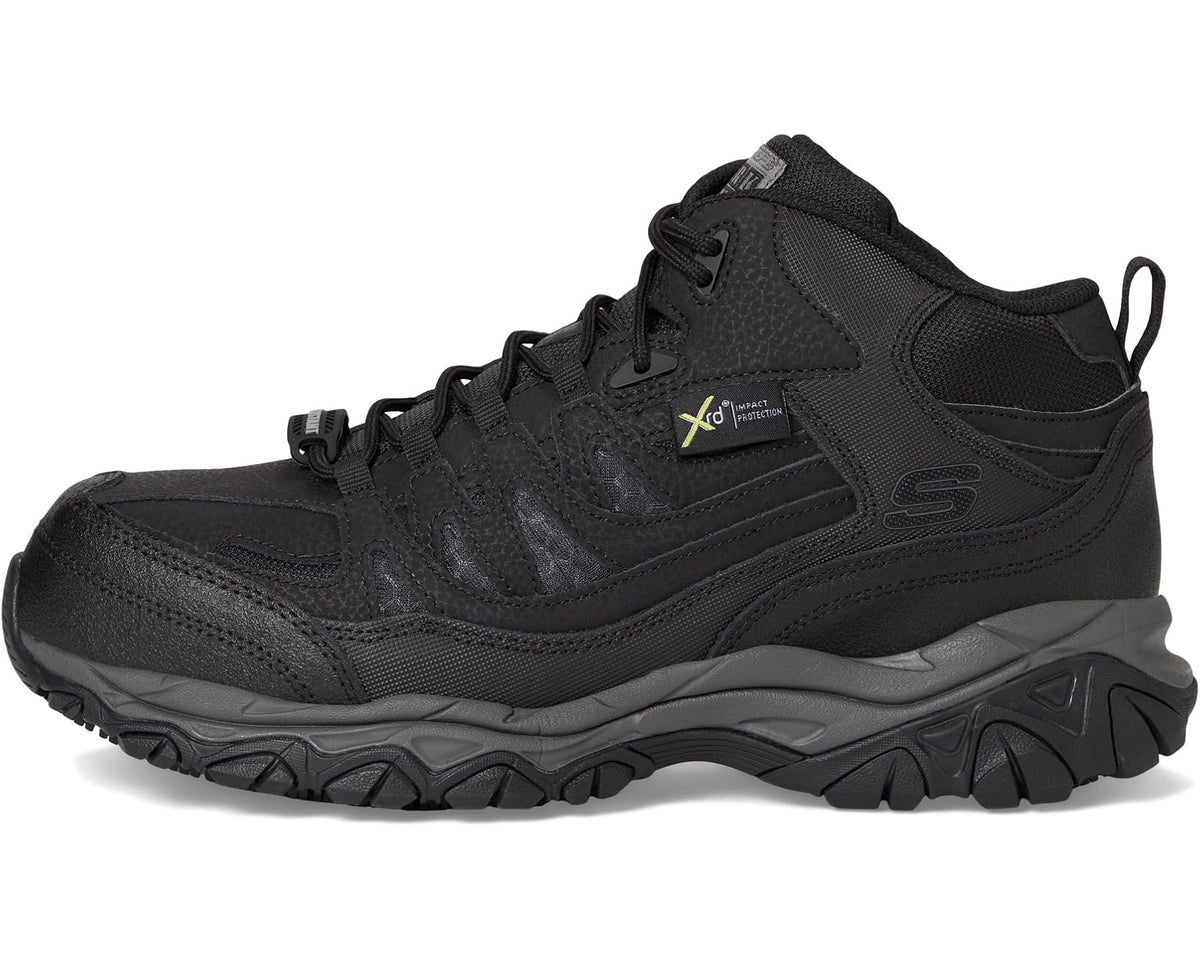 Men's SKECHERS Work Holdredge - Comp Toe Internal Met Guard Black