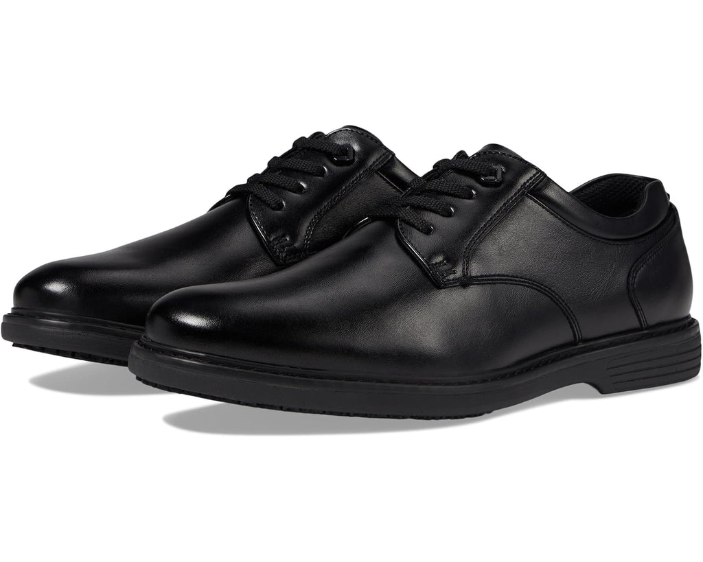 Men's Nunn Bush Wade Work Plain Toe Oxford Black