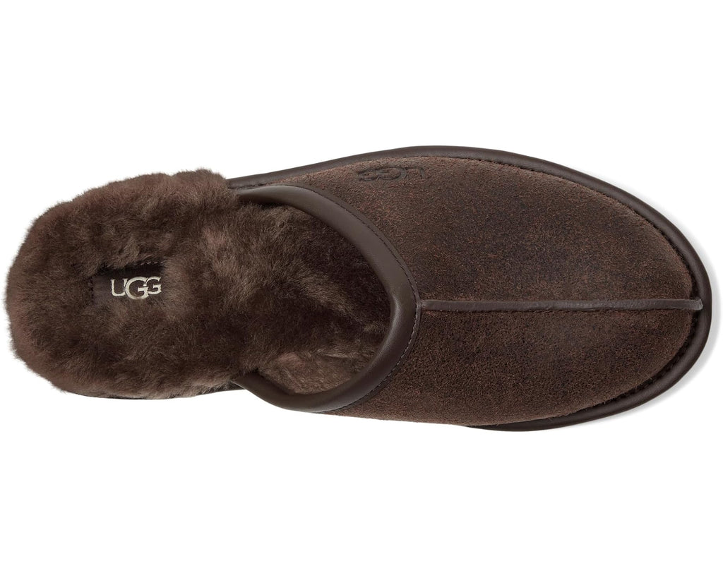 Men's UGG Scuff Leather Distressed Dusted Cocoa