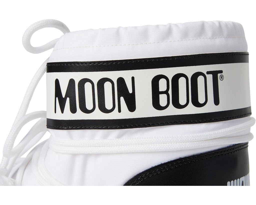 Unisex MOON BOOT Icon Low Nylon White
