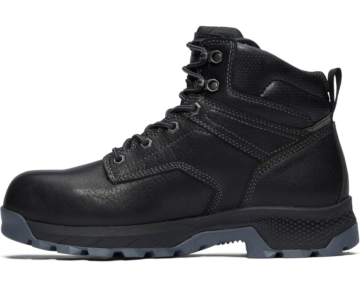 Men's Timberland PRO TITAN EV 6 Composite Safety Toe Waterproof Black Rustler
