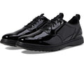 Men's Stacy Adams Spyre Plain Toe Elastic Lace Black Patent