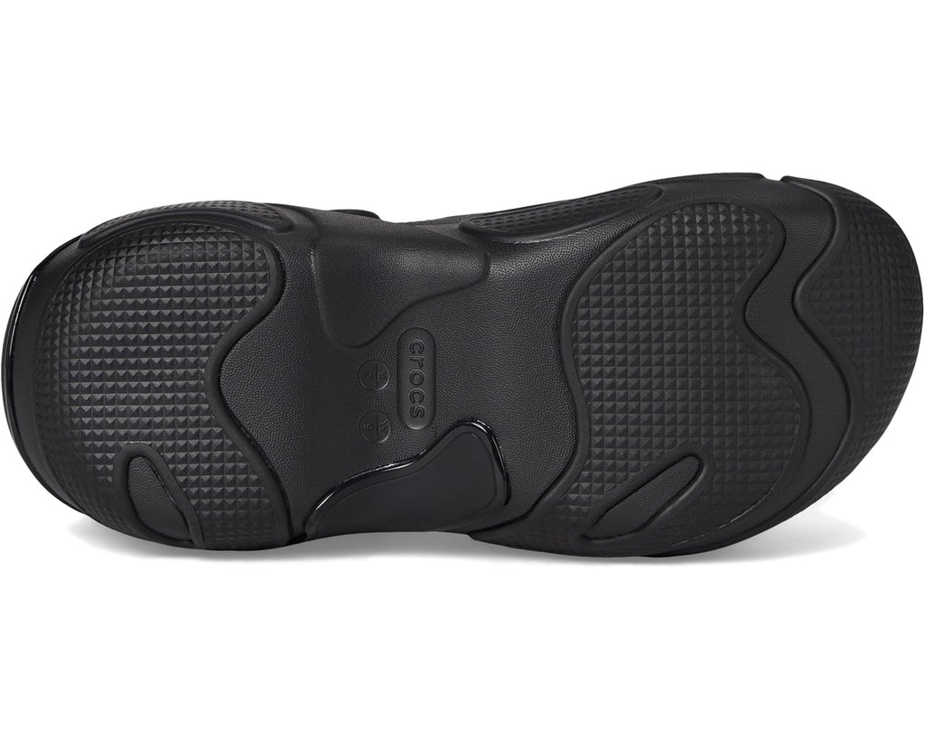 Unisex Crocs Bubble Crush Clogs Triple Black