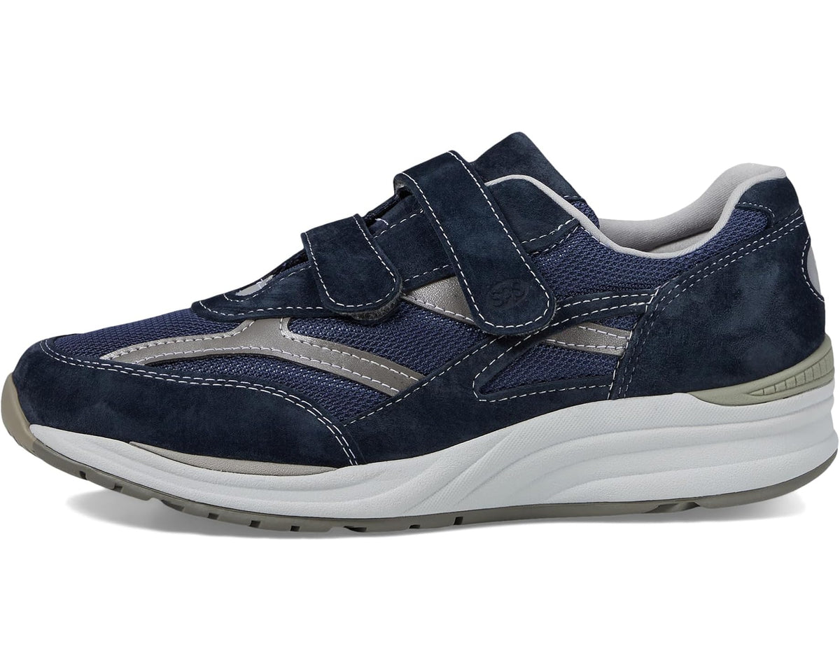Men's SAS JV Mesh Adjustable Comfort Walking Sneaker Blue