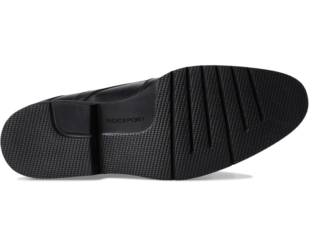 Men's Rockport Floran Black Leather