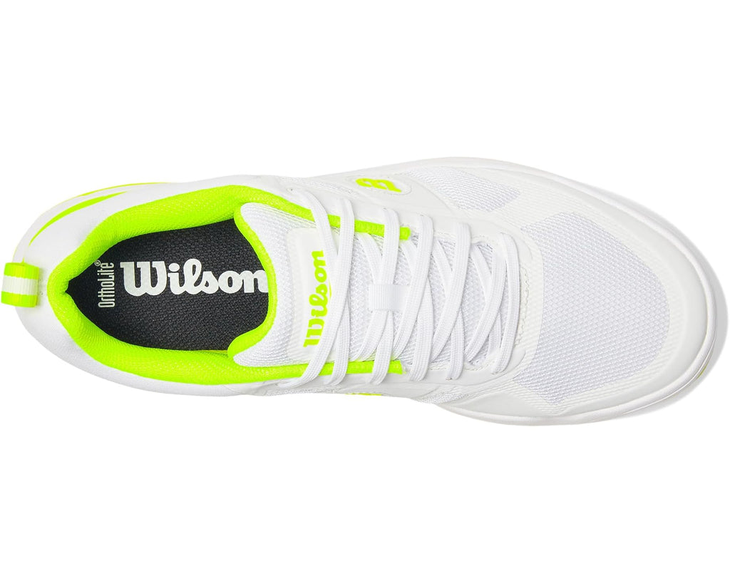 Men's Wilson Pickle Pro White/White/Safety Yellow