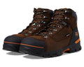 Men's Timberland PRO Endurance EV 6 Composite Safety Toe Puncture Resistant Waterproof Walnut/Orange