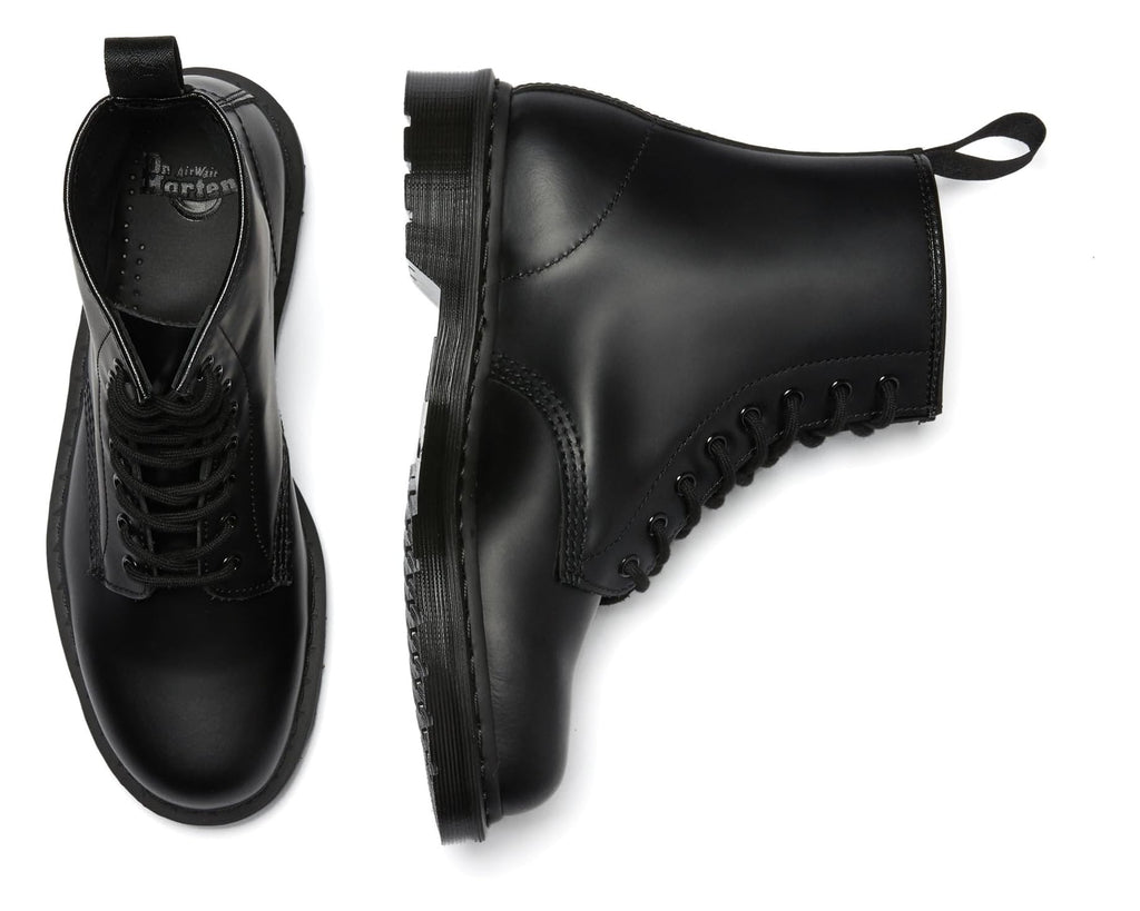Unisex Dr. Martens 1460 Mono Boots Black Smooth