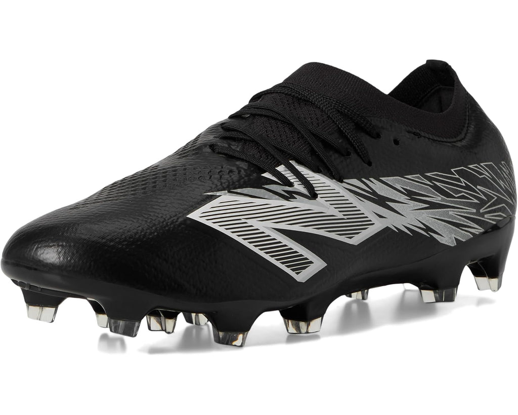 Unisex New Balance Furon Pro FG V8 Soccer Cleats Black/Metallic Silver/White