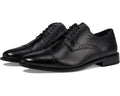 Men's Nunn Bush Norcross Cap Toe Dress Casual Oxford Black