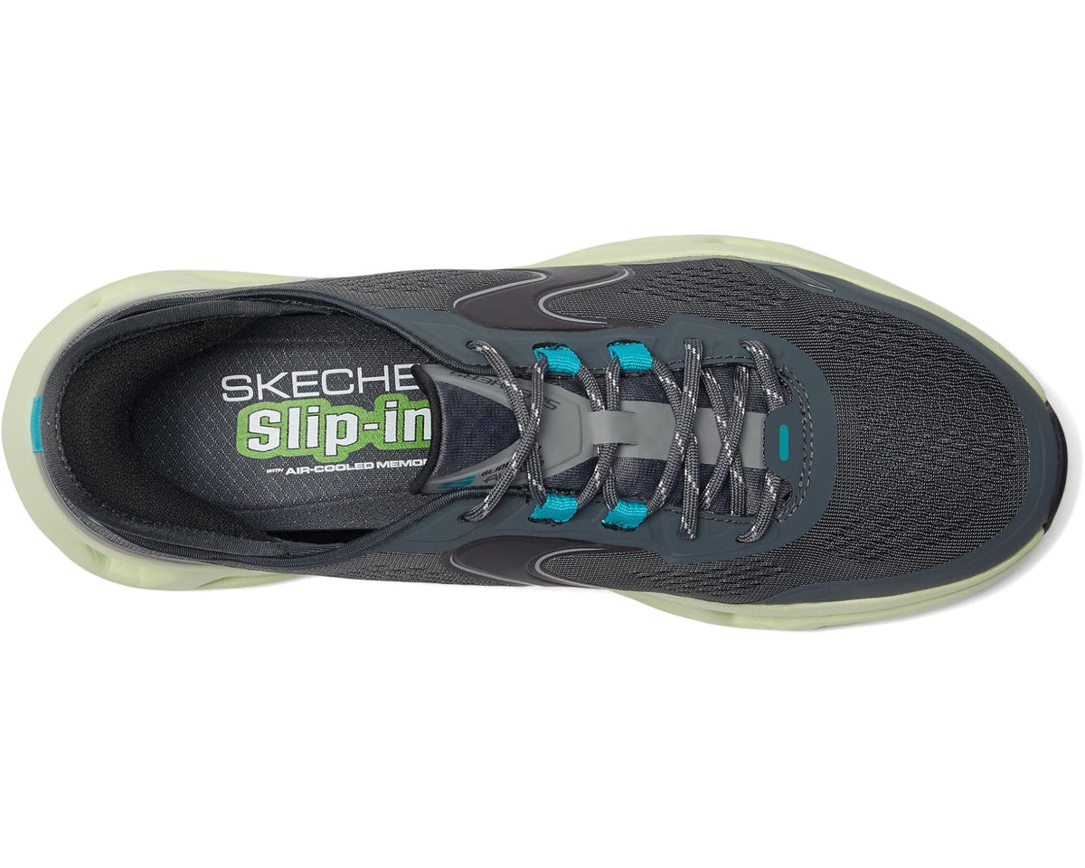 Men's SKECHERS Glide-Step Altus Hands Free Slip-In Charcoal/Lime