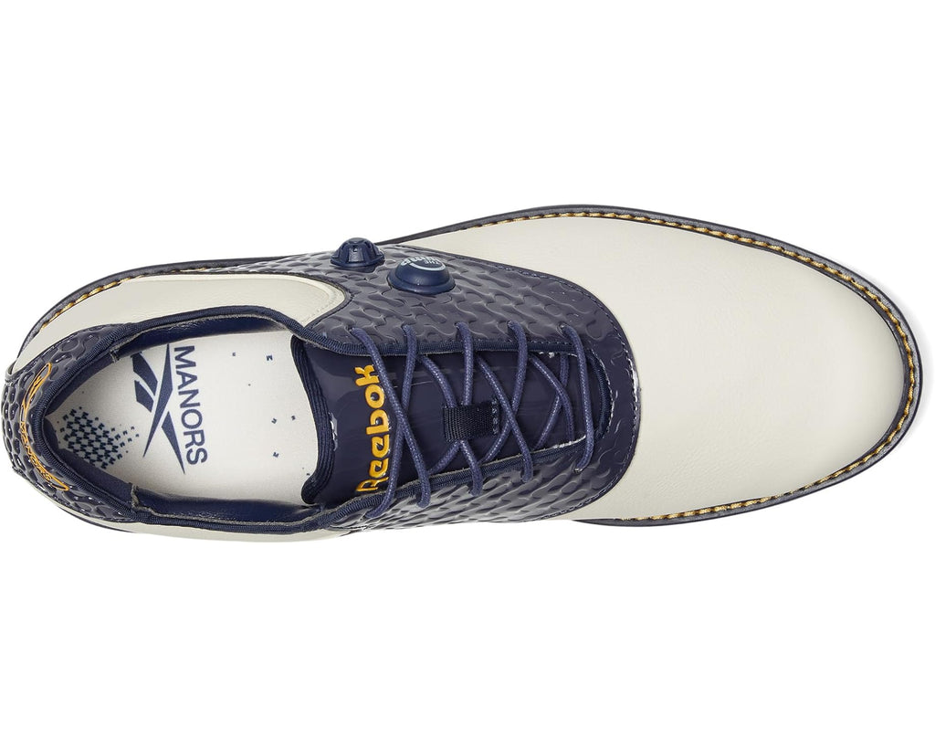 Unisex Reebok OG Pump Golf Navy/Chalk/Yellow