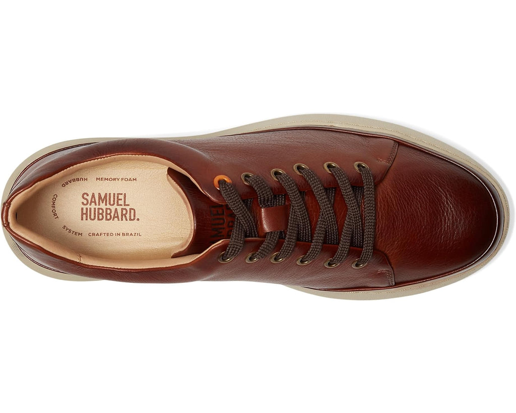 Men's Samuel Hubbard Featherlight Fast Lace-Up Cognac Leather