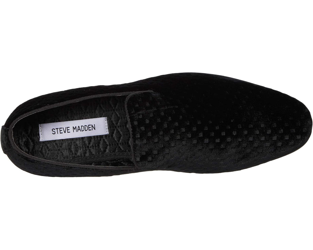 Men's Steve Madden Lifted Black Velvet