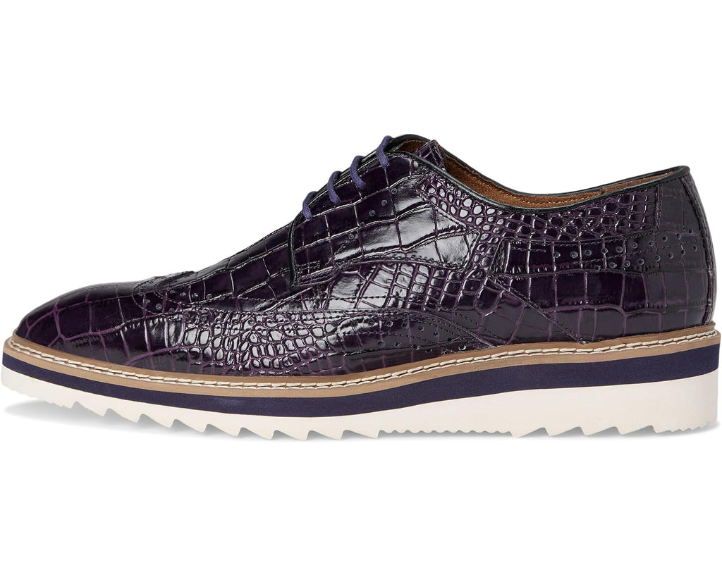 Men's Stacy Adams Alario Wingtip Oxford Purple