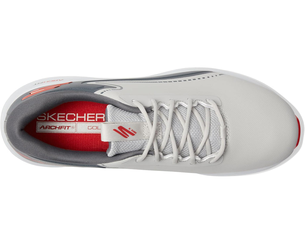 Men's Skechers GO GOLF Go Golf Max-3 Grey/Red