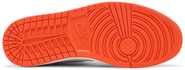 Nike Mens Air Jordan 1 Retro High OG Sneakers - 'Electro Orange'