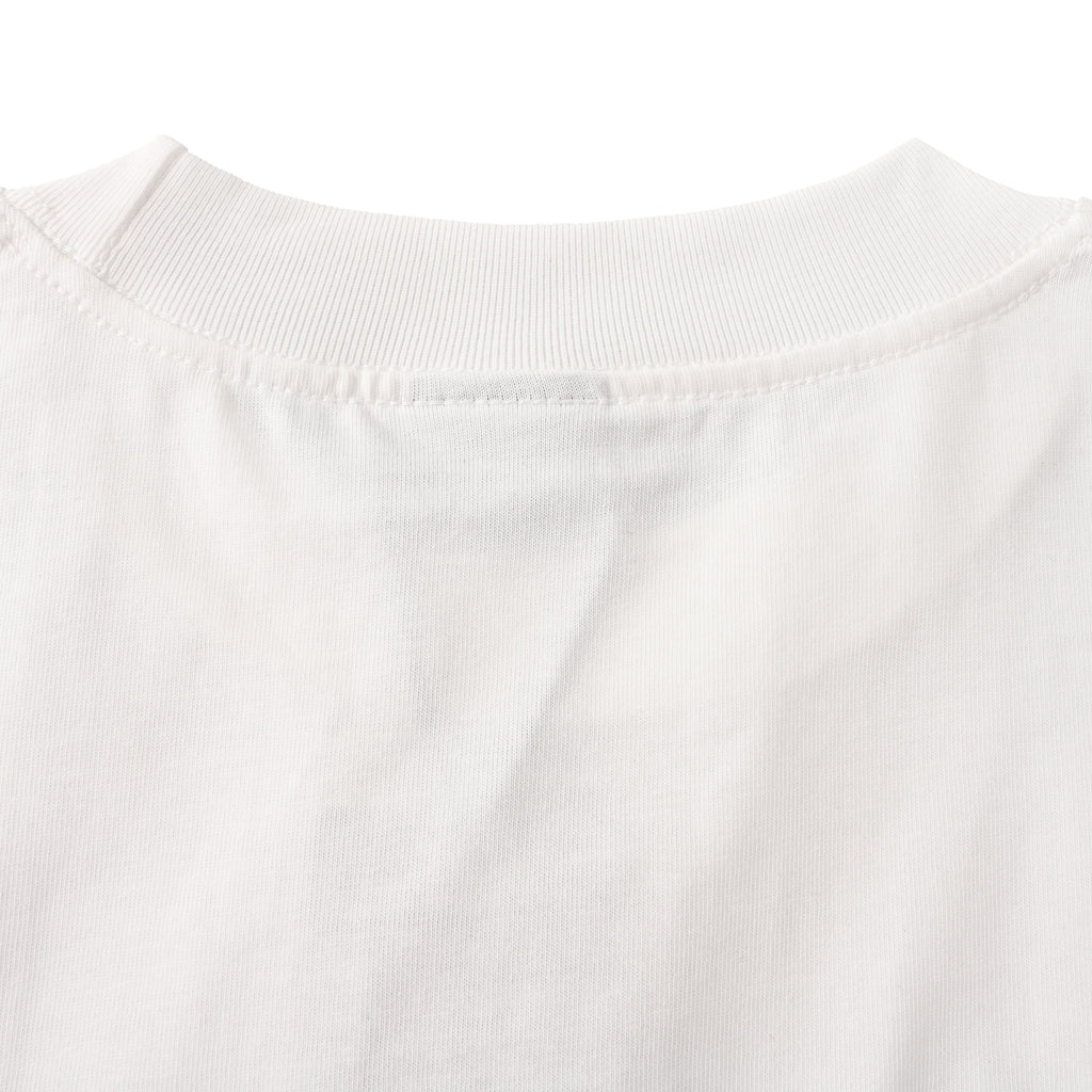 Balenciaga Yellow Spray BB T-Shirt in Black & White