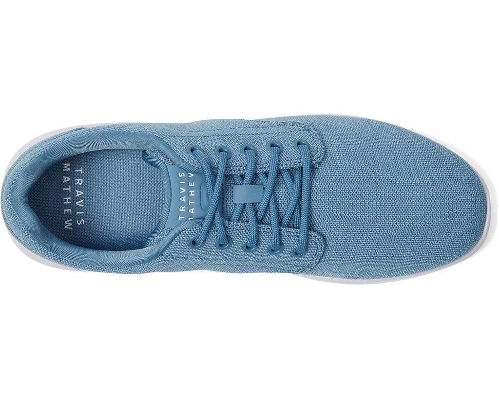 Men's TravisMathew The Daily 2.0 Knit Heather Provincial Blue