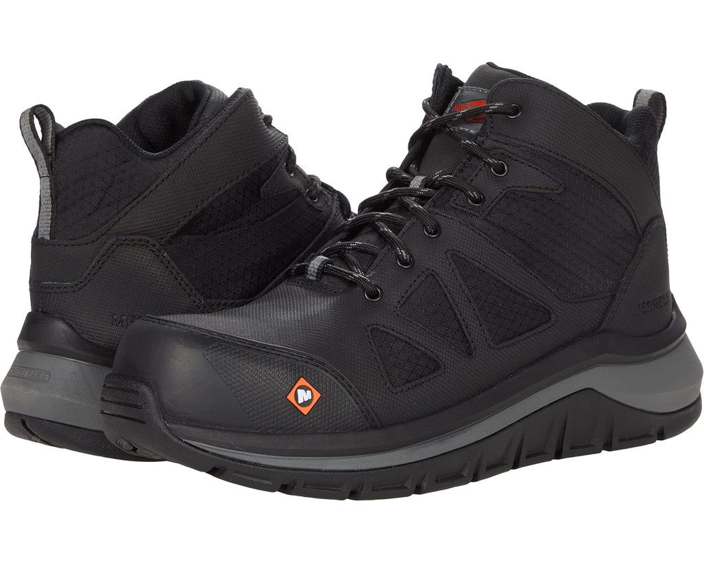 Unisex Merrell Work Fullbench Speed Mid CF Black
