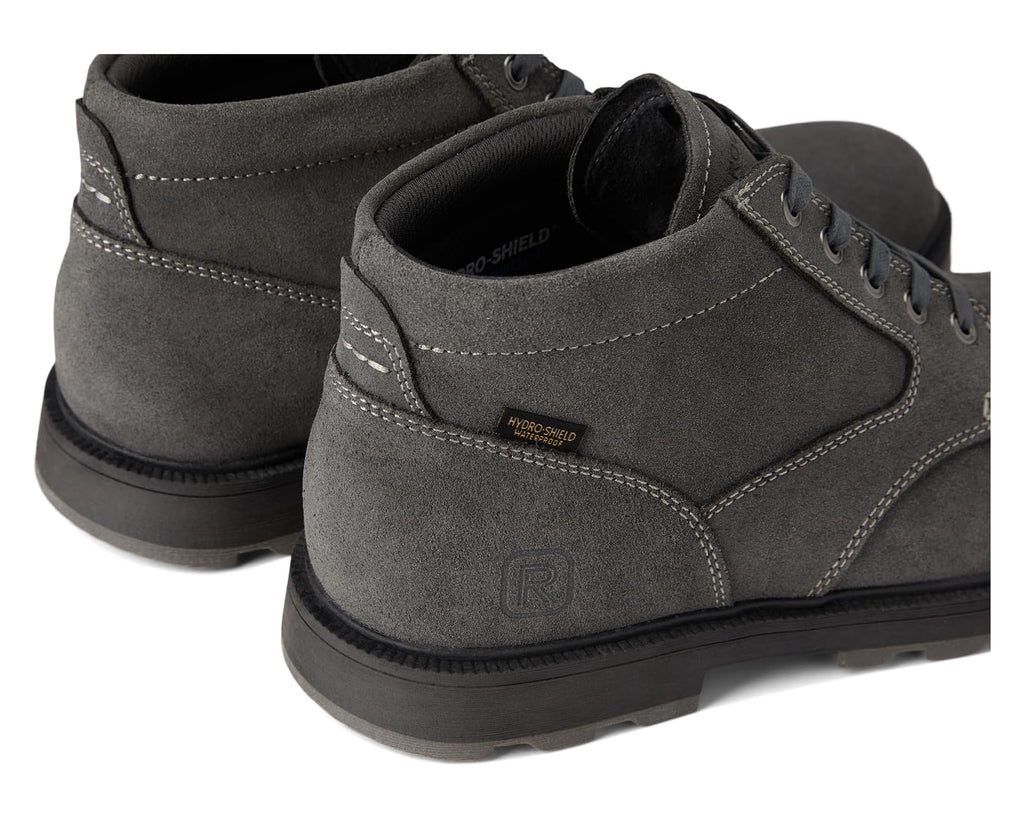 Men's Rockport Seamus Grey Suede