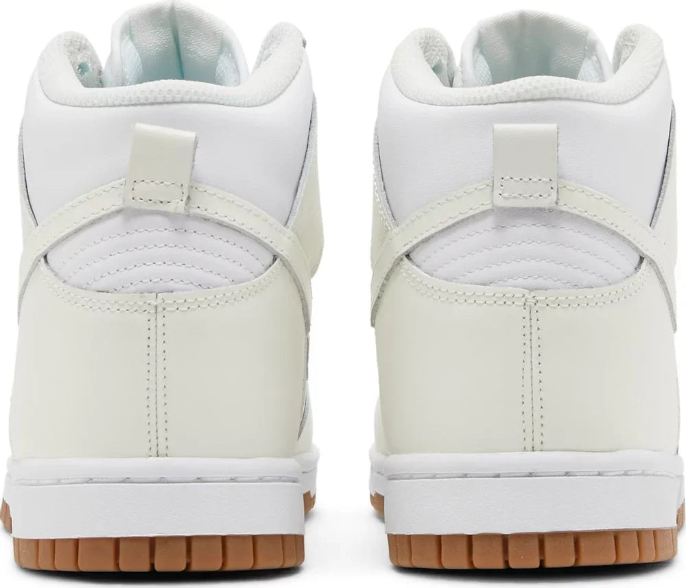 Nike Womens Dunk High Sneakers - 'Sail Gum'