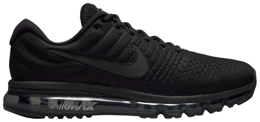Nike Mens Air Max 2017 'Triple Black' 2024