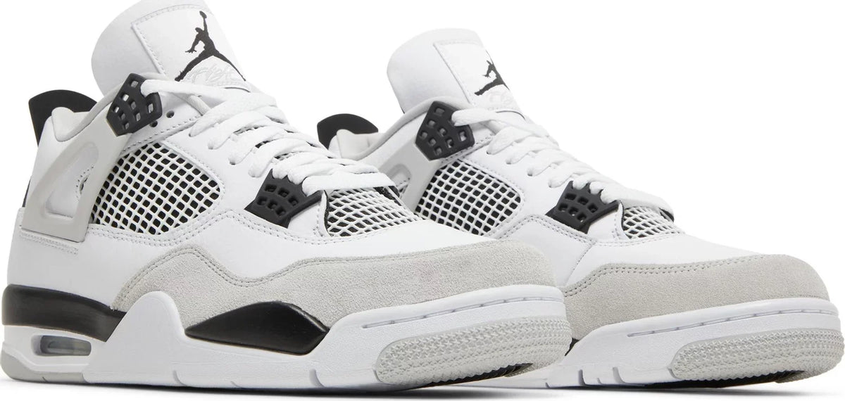 Nike Mens Air Jordan 4 Retro Sneakers - 'Military Black'