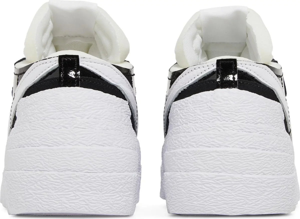 Nike Mens Sacai x Blazer Low Sneakers - 'Black Patent'